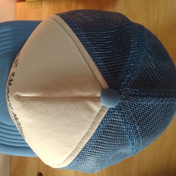 Vintage Great Smoky Mountains Black Bear Rope Snap Back Trucker Hat - Picture 5 of 9